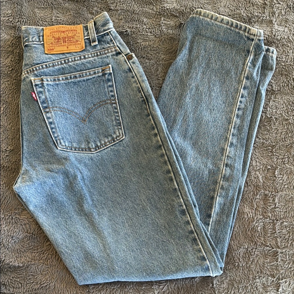 Vintage Levi's Classic Light Wash Denim Jeans